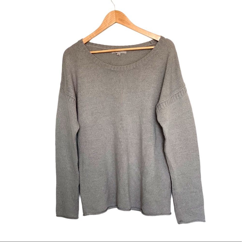 Gap gray knit sweater